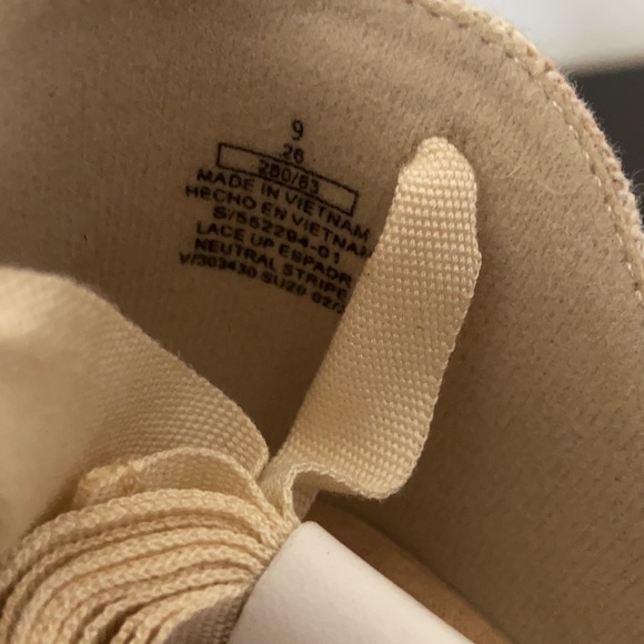 Old Navy Lace-Up Espadrille Wedges - Picture 4 of 6